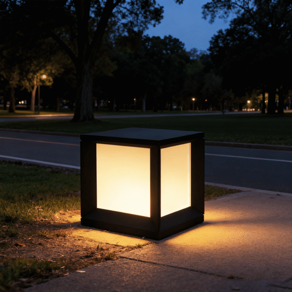 GR0054 Cube Outdoor Landscape Light