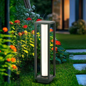 GR0258 Ribbed Outdoor Bollard Light