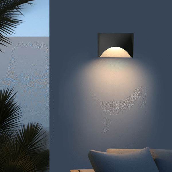 LWA0029 Crescent Outdoor Wall Light