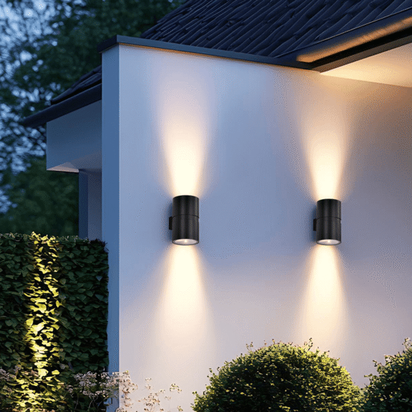 LWA0047 Cylinder Up and Down Outdoor Wall Light