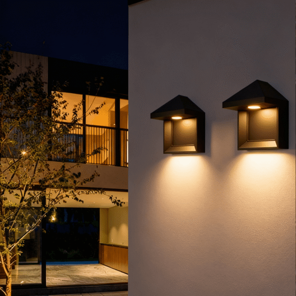 LWA0709 Gabled Outdoor Wall Light